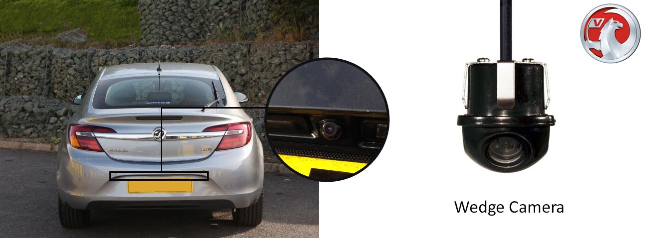 insignia reversing rear view camera